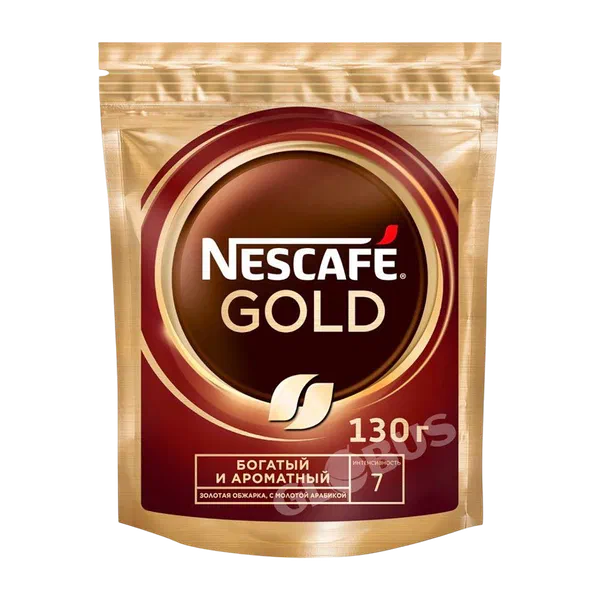Кофе Nescafe Gold раств 130г д/п