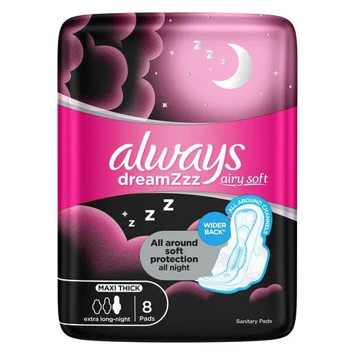 Always Maxi Long Pink 9s