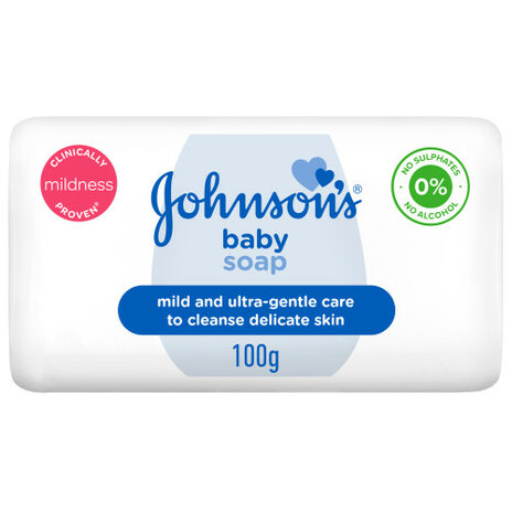 Johnson’s Baby White Soap 100g