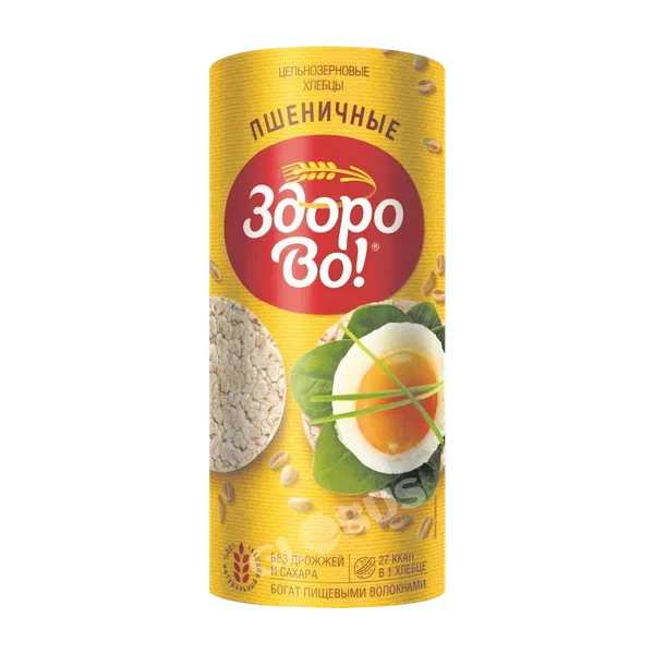 Слайсы ЗдороВо пшенич подсолен 150г