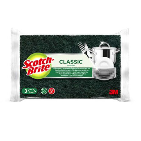 Scotch-Brite Scrub Pad Classic3Pcs