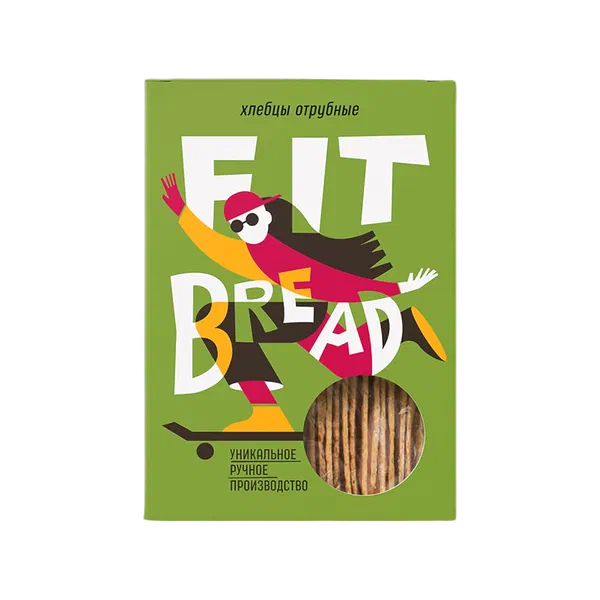 Хлебцы Fit Bread отрубные 200г Золотой колос