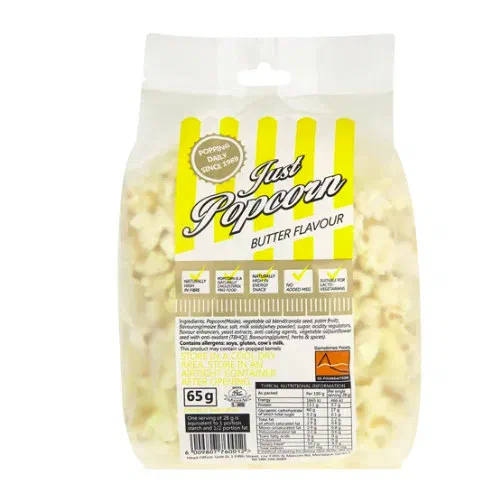 Just Popcorn Butter 65g