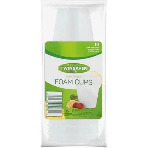 Twinsaver Cups 10s 250ml