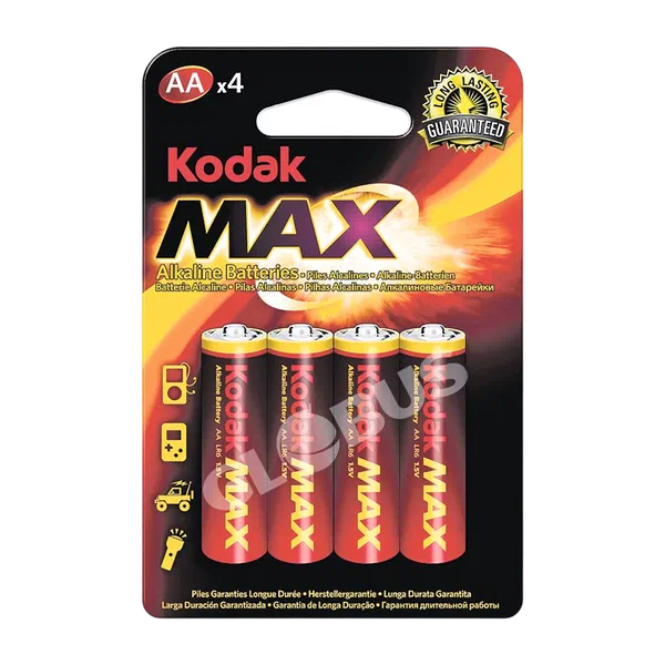 Kodak Мax AA батарейкасы 4 д.  