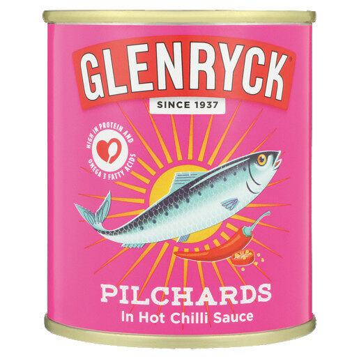 Glenryck Pilchards Hot Chilli 215g