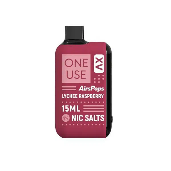 Airspops XV 15ml Lychee Raspb 5%
