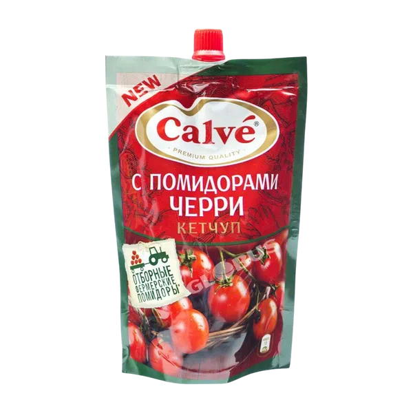 Кетчуп Calve Черри томатный 350г д/п