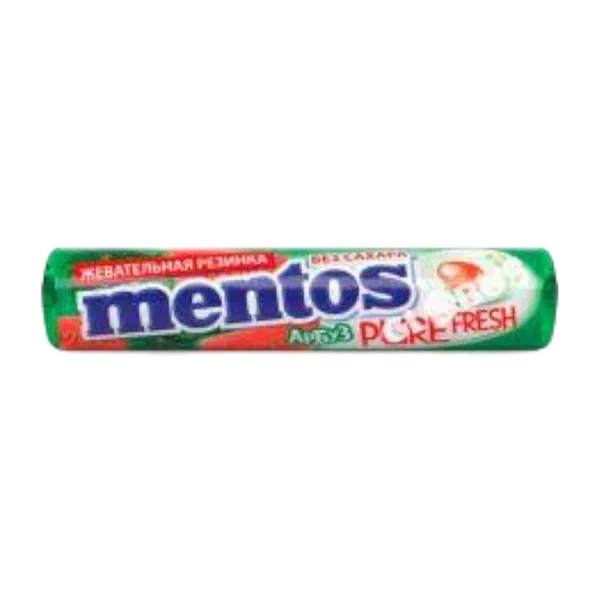 Жев. резинка Mentos Pure Fresh ролл арбуз 15,5г Perfetti van Melle