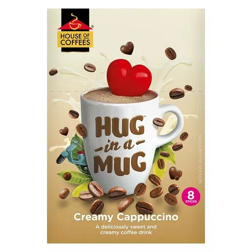 Hug in a Mug Creamy Cappacino 8s 24g