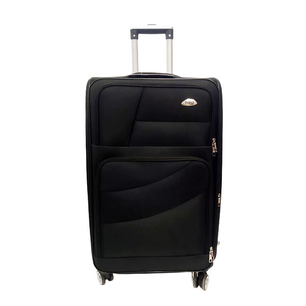 Soft  Travel Trolley Black 28 Inch