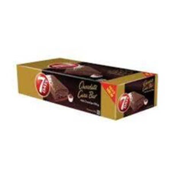 7DAYS CHOCOLATE CAKE BAR 40GM - MOIST CHOCOLATE CREAM FILLED SNACK CAKE