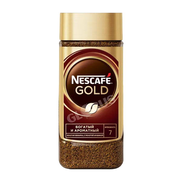Кофе Nescafe Gold раств 190г ст/б