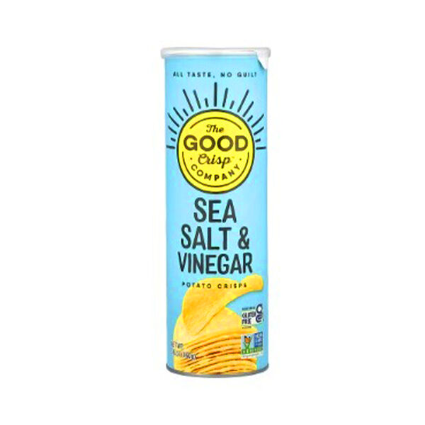 The Good Sea Salt Vinegar Stacked Crisps 160Gm