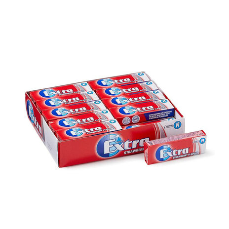 Wrigleys Straw Sugar Free14G30