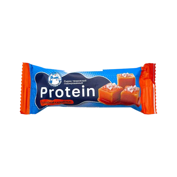Сырок Снеговичок твор глаз  Protein с сол. карамелью 20% 40г