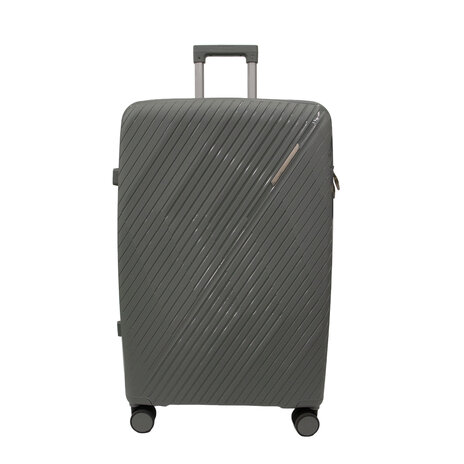 Abs Travel Trolley Gray 24 Inch