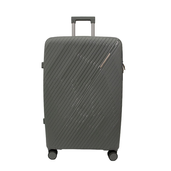 Abs Travel Trolley Gray 24 Inch