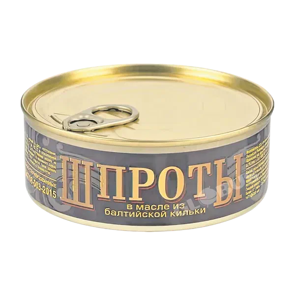 Русский рыбный мир каспий.шпроттор май м/н 240г