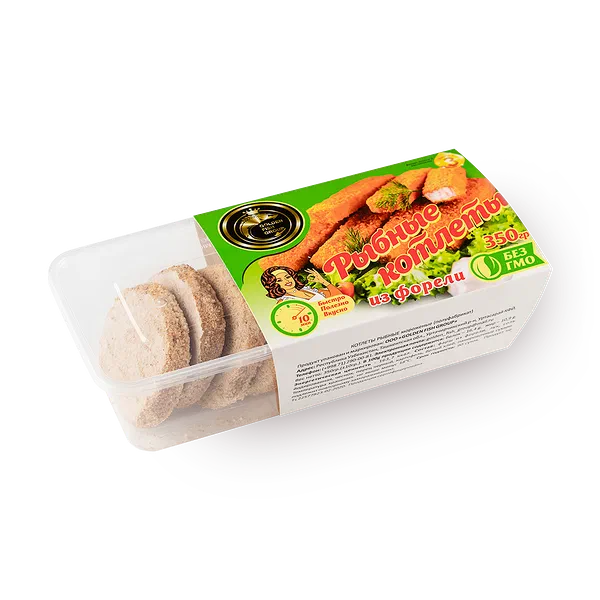 Котлеты рыбные из форели Golden Fish