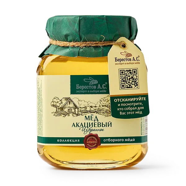 Мёд акациевый «Берестов А.С.»