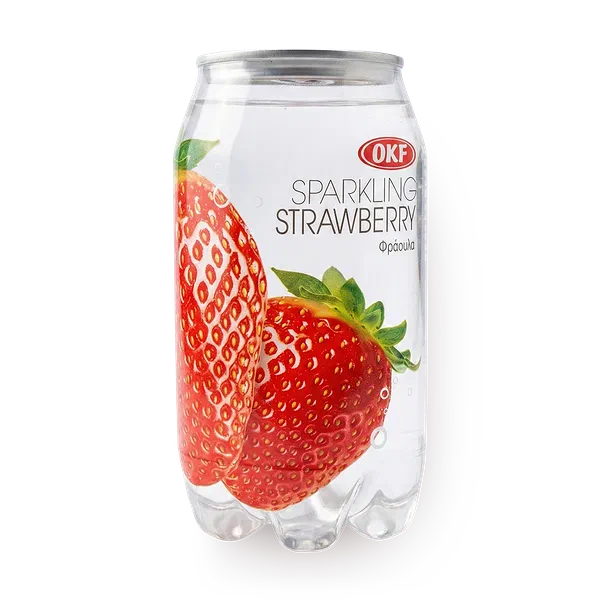 Напиток OKF клубника газированный