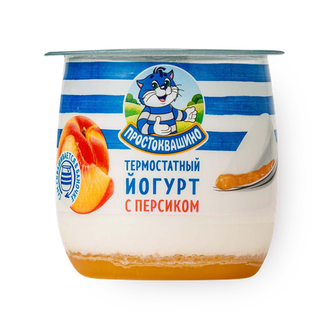 Йогурт термостатный «Простоквашино» персик