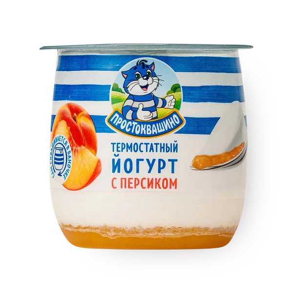 Йогурт термостатный «Простоквашино» персик