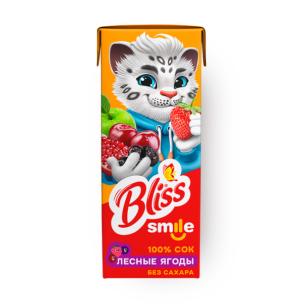 Сок лесные ягоды неосветленный восстановленный Bliss