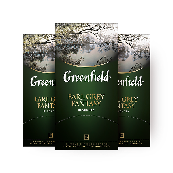 Чай Greenfield Earl Grey Fantasy 3 шт