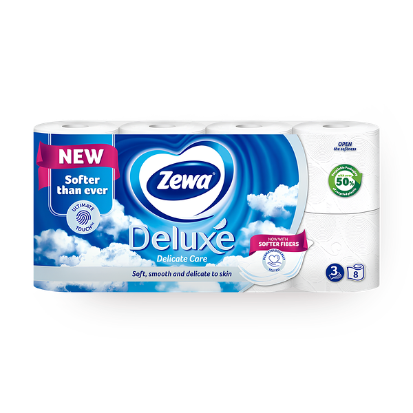 Туалетная бумага Zewa Deluxe