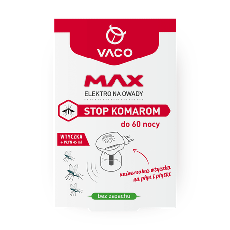 Электронный прибор от комаров Vaco Max + жидкость