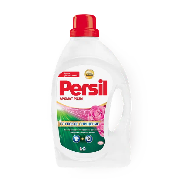 Гель для стирки Persil Глубокое очищение Аромат розы