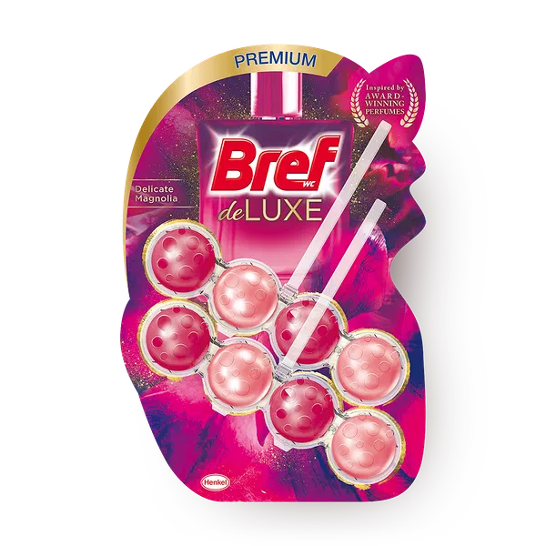 Блок для унитаза Bref Делюкс Деликатная магнолия