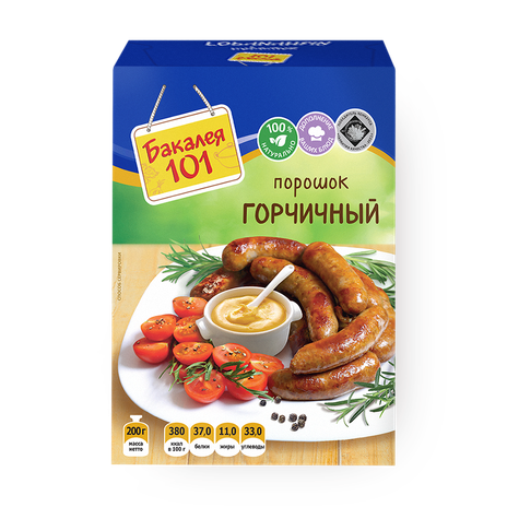 Порошок горчичный «Русский продукт» Бакалея 101
