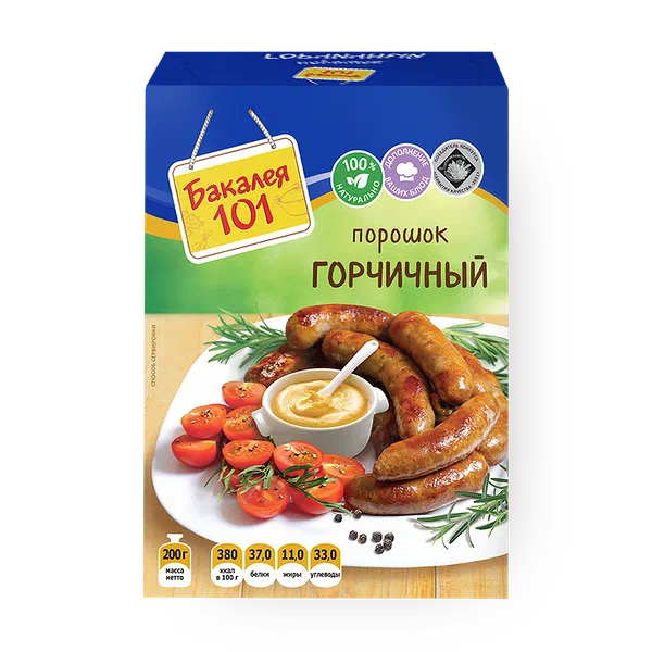Порошок горчичный «Русский продукт» Бакалея 101