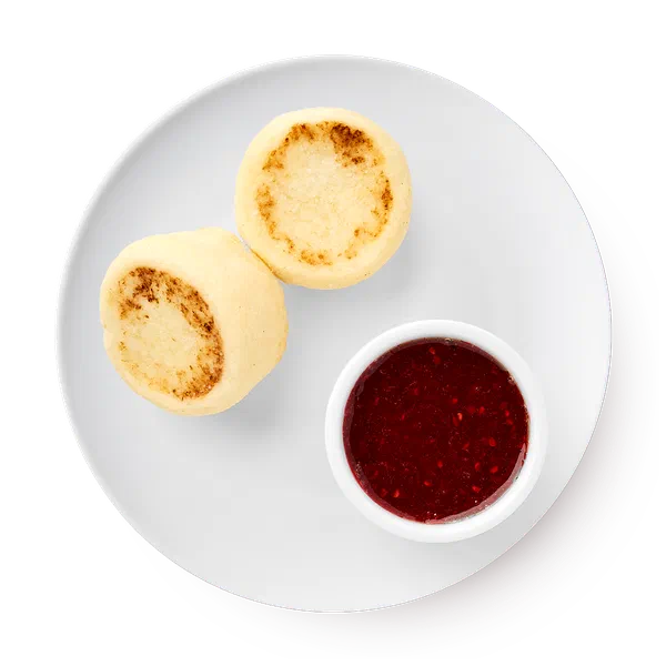 Сырники с джемом Damdala