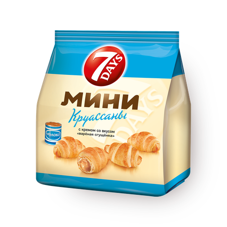 Мини-круассан 7 Days варёная сгущёнка