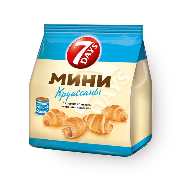 Мини-круассан 7 Days варёная сгущёнка
