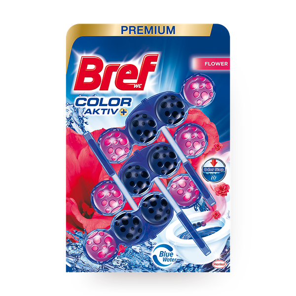Туалетный блок Bref Color Aktiv Flower
