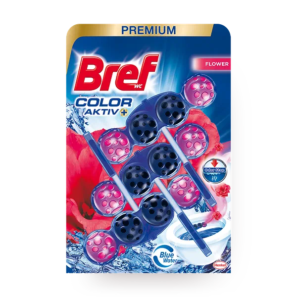 Туалетный блок Bref Color Aktiv Flower