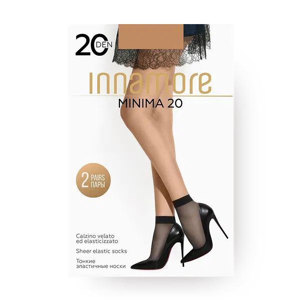 Носки женские Innamore Minima 20 den цвет Daino