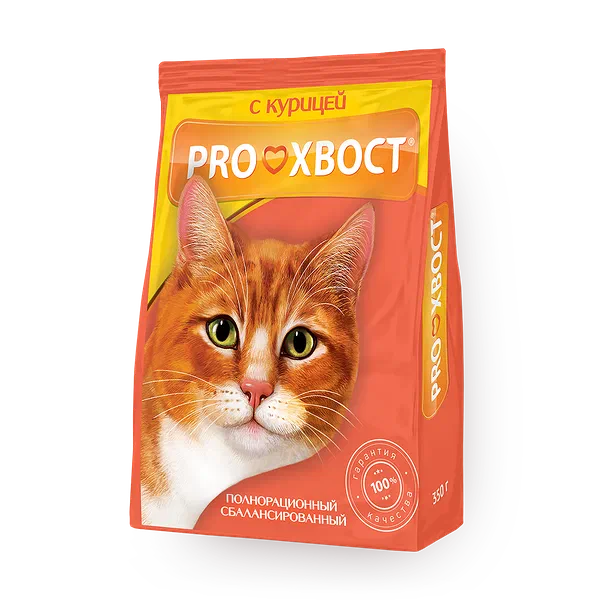Сухой корм Proхвост для кошек курица