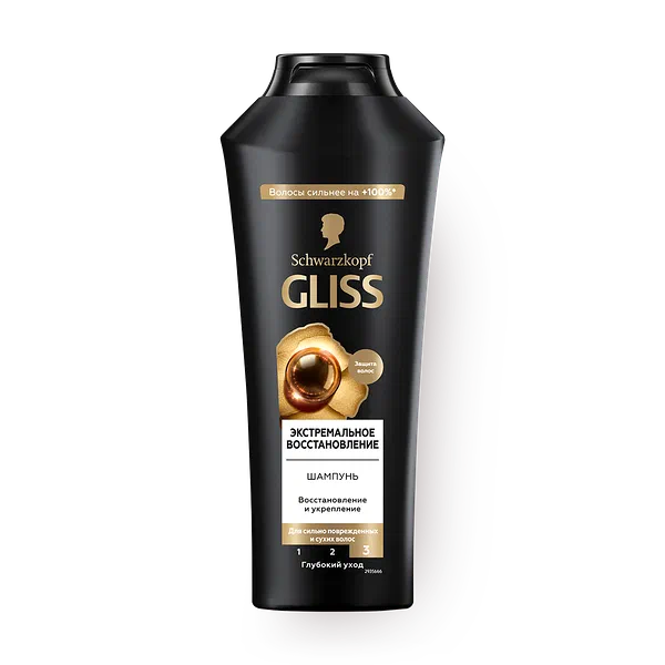 Шампунь Gliss Экстремальное восстановление