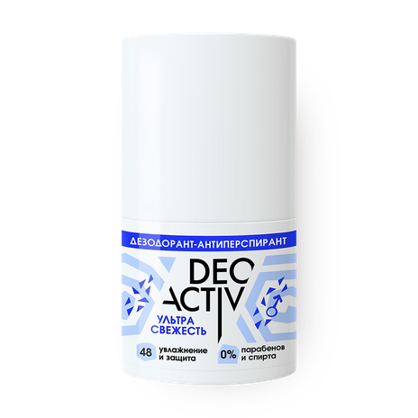 Дезодорант-антиперспирант Deo Activ Ультра свежесть роликовый
