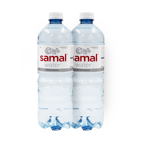 Вода Samal негазированная, 1L 2шт