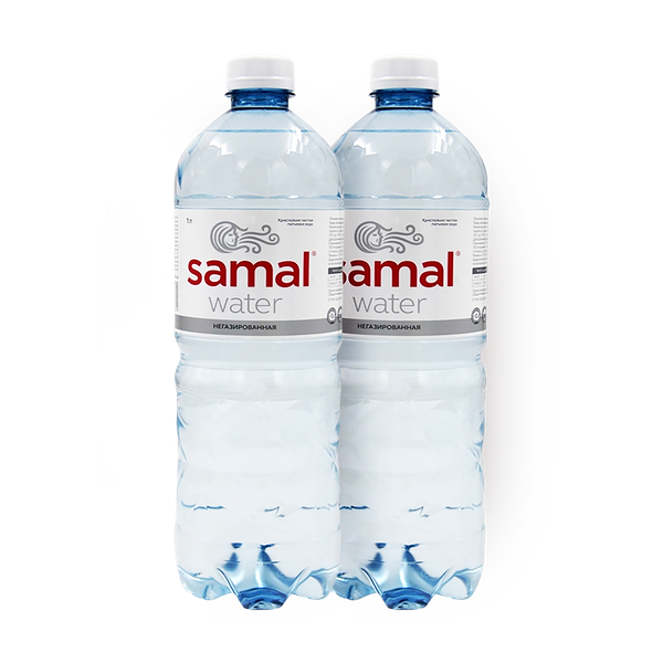 Вода Samal негазированная, 1L 2шт