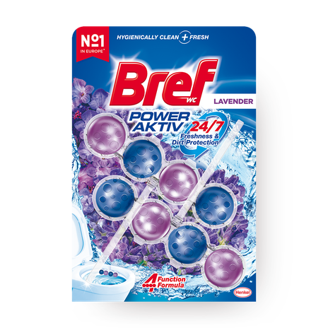 Блок для унитаза Bref Сила актив Лаванда