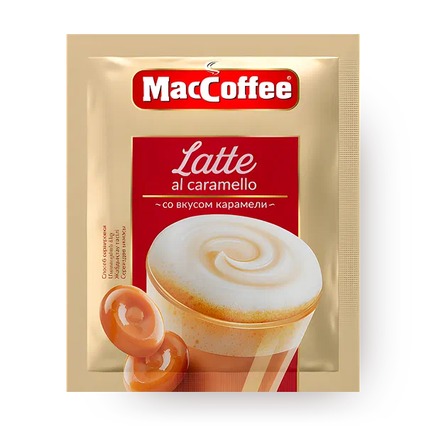 Кофейный напиток растворимый Latte Al Caramello MacCoffee