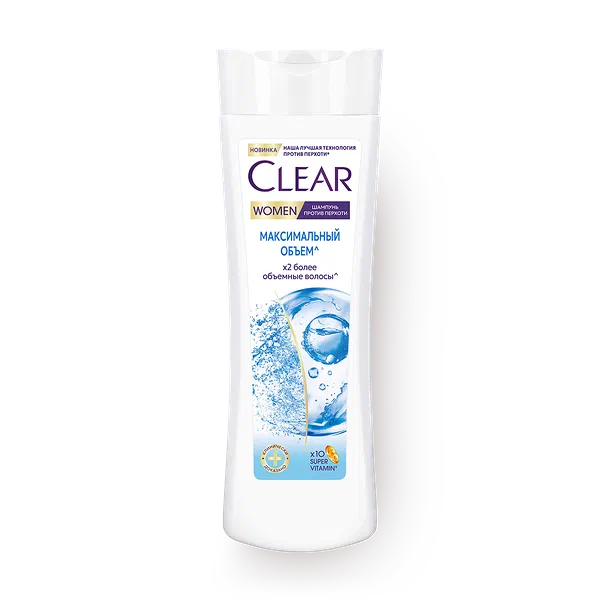 Шампунь против перхоти Clear максимальный объём